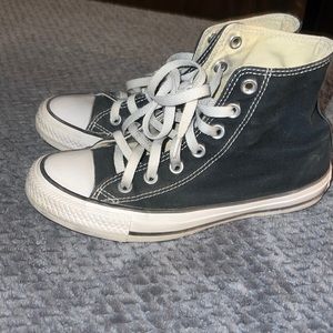 Black and white kids used converse